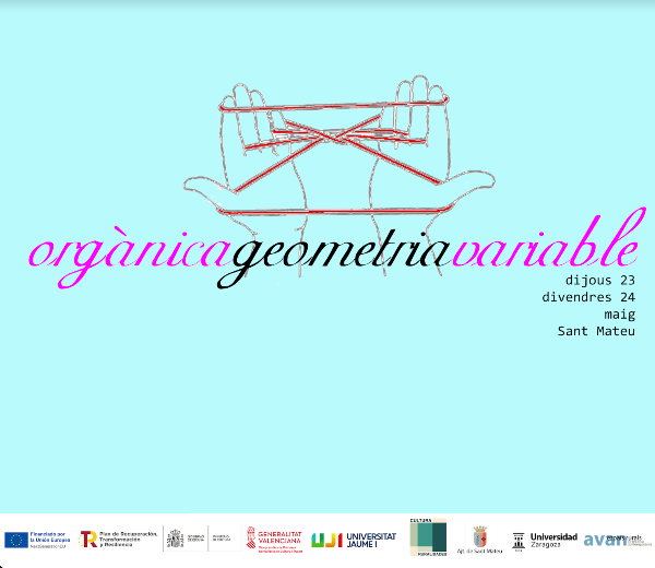 Te queríamos contar que tenemos algunos encuentros fuera de Cantabria en los próximos meses. Comenzamos la semana que viene viajando a Castellón para participar en “Orgánica geometría variable”